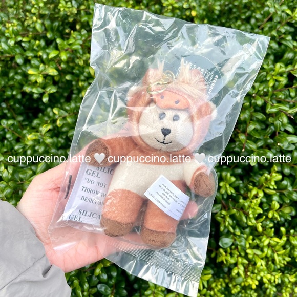 Starbucks Accessories - RARE SEALED Starbucks 2026 Lunar Year of the Horse Bearista Bear Plush Keychain
